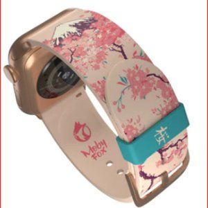 Designer Apple Watchband & Digital Faces -- Cherry Blossom